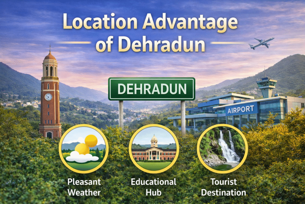Location Advantage of Dehradun